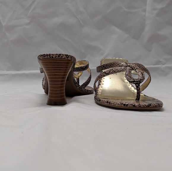 Snake Skin Heels - Picture 3 of 4